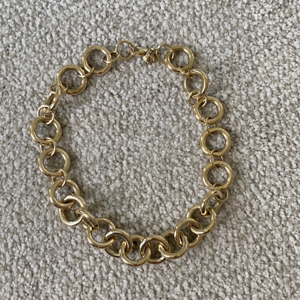 J Crew Gold Chain Necklace